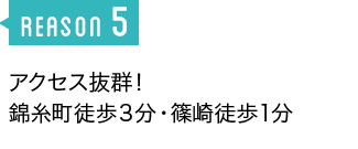 アクセス抜群！ 錦糸町徒歩3分・篠崎徒歩1分